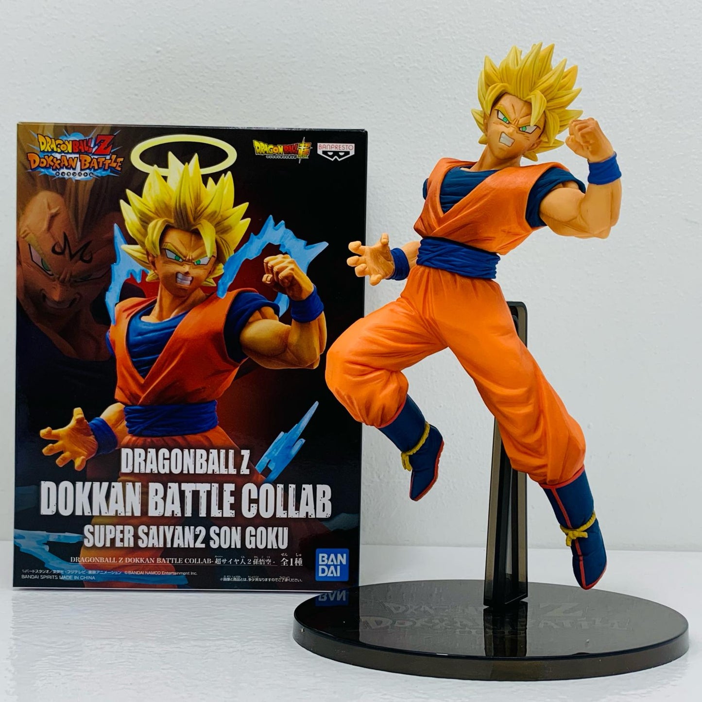 [Used] Super Saiyan 2 Son Goku "Dragon Ball Z Dokkan Battle" DRAGON BALL Z DOKKAN BATTLE COLLAB - Super Saiyan 2 Son Goku - [Figure]