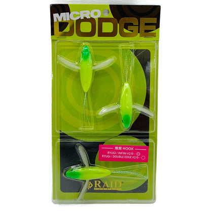 【中古】【フィッシング/釣り/釣具/ルアー】RAID JAPAN | レイドジャパン MICRO DODGE (マイクロ ダッジ) 005 RAINY FROG