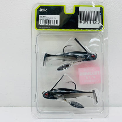 【中古】【フィッシング/釣り/釣具/ルアー】RAID JAPAN | レイドジャパン HEAD SWIMMER LIBERO (ヘッドスイマー・リベロ) 14g 01 シッコク