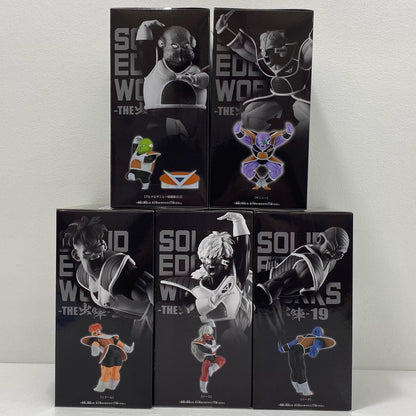 【中古】 ギニュー特戦隊 ５体セット SOLIDEDGEWORKS-THE出陣-「ドラゴンボールZ」【フィギュア】