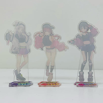 [Used] Holomart Vol. 5 Acrylic Stand Set - Illustration by Shugao - (Houshou Marine & Murasaki Shion & Roboco-san 3-piece set) "Hololive x FamilyMart 5th Collaboration" In-store Exclusive [Figure]