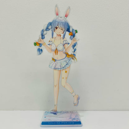 [Used] Pekora Usada 3D Acrylic Stand Shiny Wave ver. "Virtual YouTuber Hololive" [Figure]