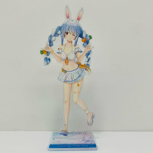 【中古】 兎田ぺこら3Dアクリルスタンドシャイニーウェーブver.「バーチャルYouTuberホロライブ」【フィギュア】