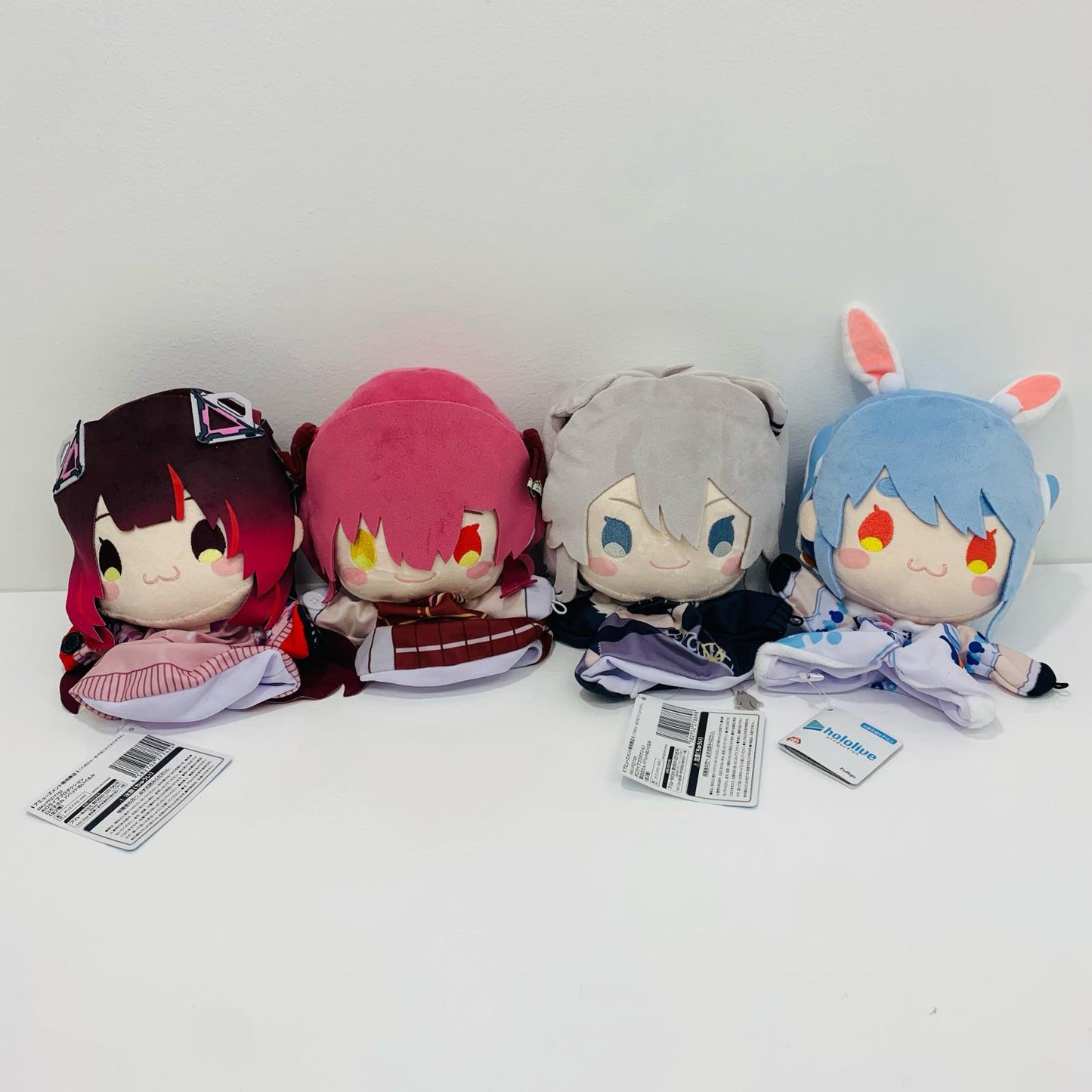 Puppet Plushie Houshou Marine & Roboco-san & Shishiro Botan & Usada Pekora - 4-piece Set