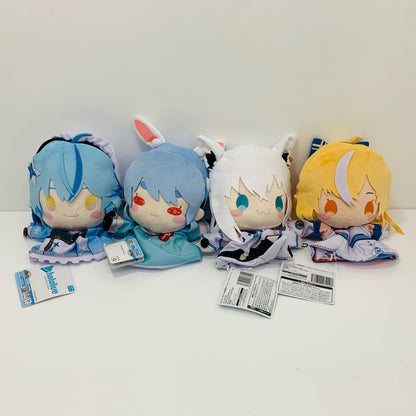 Puppet Plushie Shirakami Fubuki, Yukihana Lamy, Usada Pekora, and Shiranui Flare 4-Piece Set