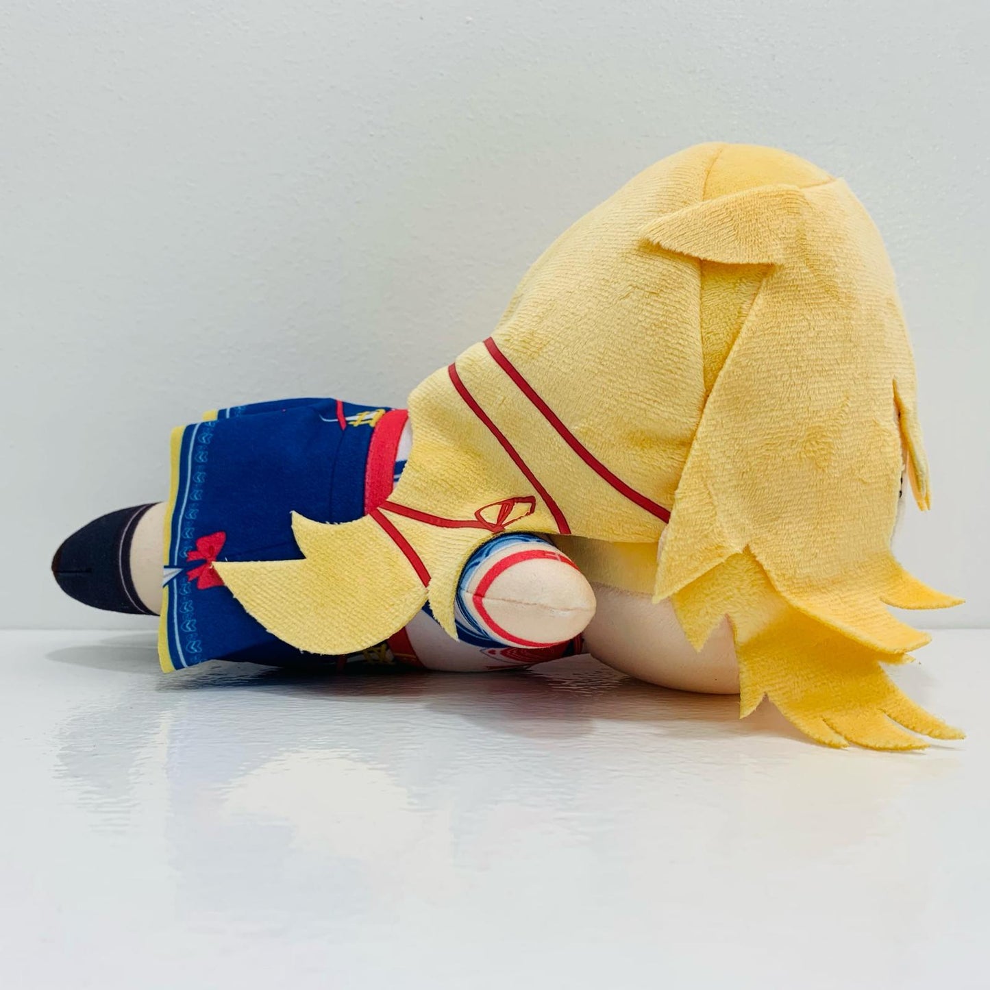 Lying Down Plushie - Akai Haato - "hololive"