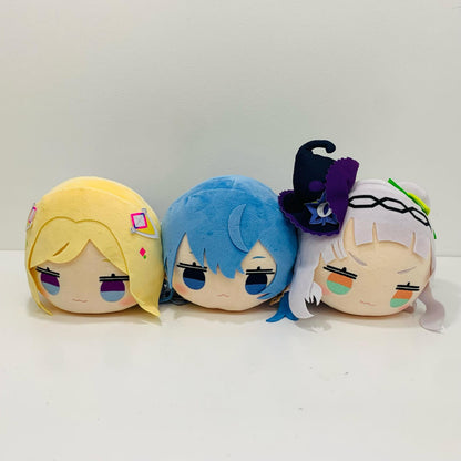 Lay-down Plushie Hoshimachi Suisei, Murasaki Shion & Aki Rosenthal 3-piece Set