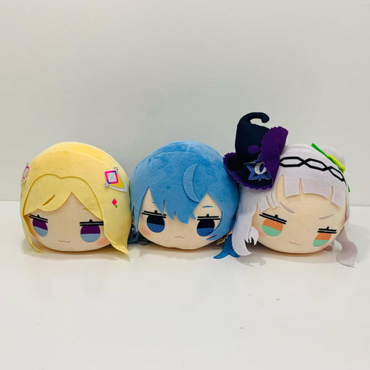寝そべりぬいぐるみ 星街すいせい&紫咲シオン＆アキ・ローゼンタール ３体セット