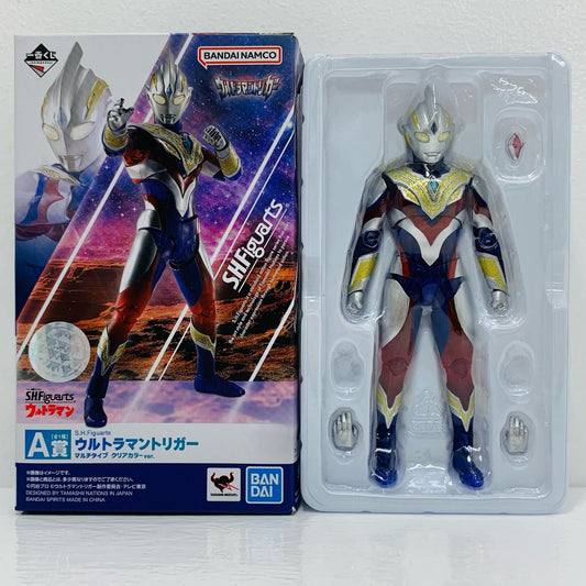 【中古】 A賞S.H.Figuartsウルトラマントリガーマルチタイプクリアカラーver.フィギュア.「一番くじS.H.Figuartsウルトラマン」【フィギュア】