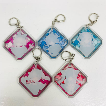 [Used] DMM Kuji Nijisanji ~Gothic~ C Prize Acrylic Keychain 5-piece Set
