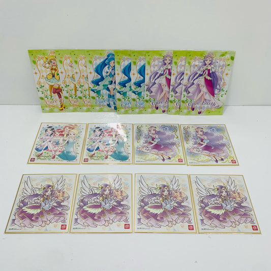 【中古】 ヒーリングっどプリキュア 色紙&ポストカード17枚セット