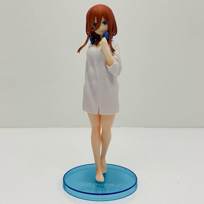 【中古】 中野三玖「五等分の花嫁∬」FascinityFigure三玖～彼シャツ～【フィギュア】