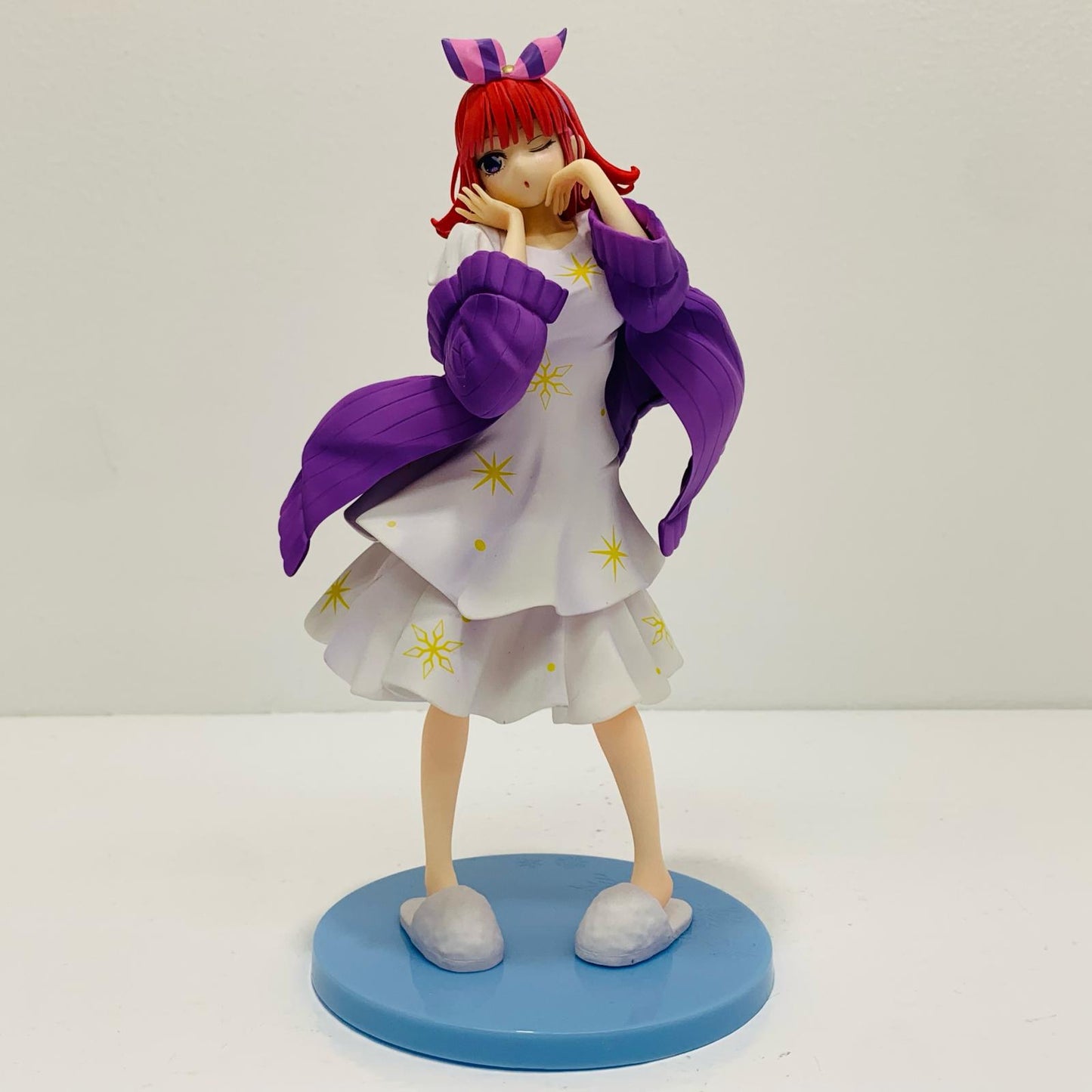 【中古】 中野二乃スノールームウェア「一番くじ五等分の花嫁∽～２人だけの時間～」B賞フィギュア【フィギュア】
