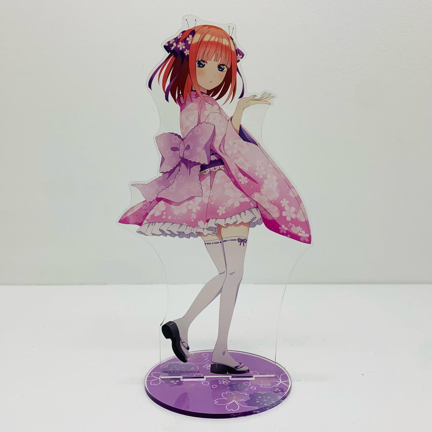[Used] Nino Nakano Newly Illustrated Cherry Blossom Kimono ver. 1/7 Scale BIG Acrylic Stand "The Quintessential Quintuplets∬"