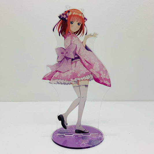【中古】 中野二乃 描き下ろしイラスト 桜和装ver. 1/7スケール BIGアクリルスタンド 「五等分の花嫁∬」