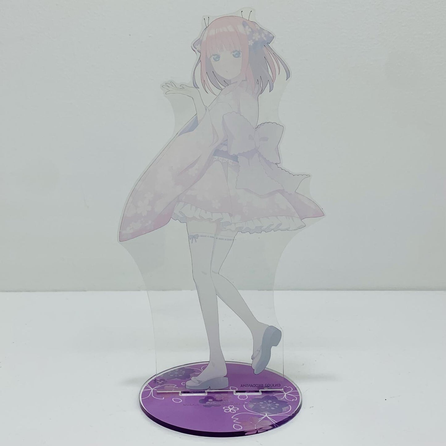 [Used] Nino Nakano Newly Illustrated Cherry Blossom Kimono ver. 1/7 Scale BIG Acrylic Stand "The Quintessential Quintuplets∬"