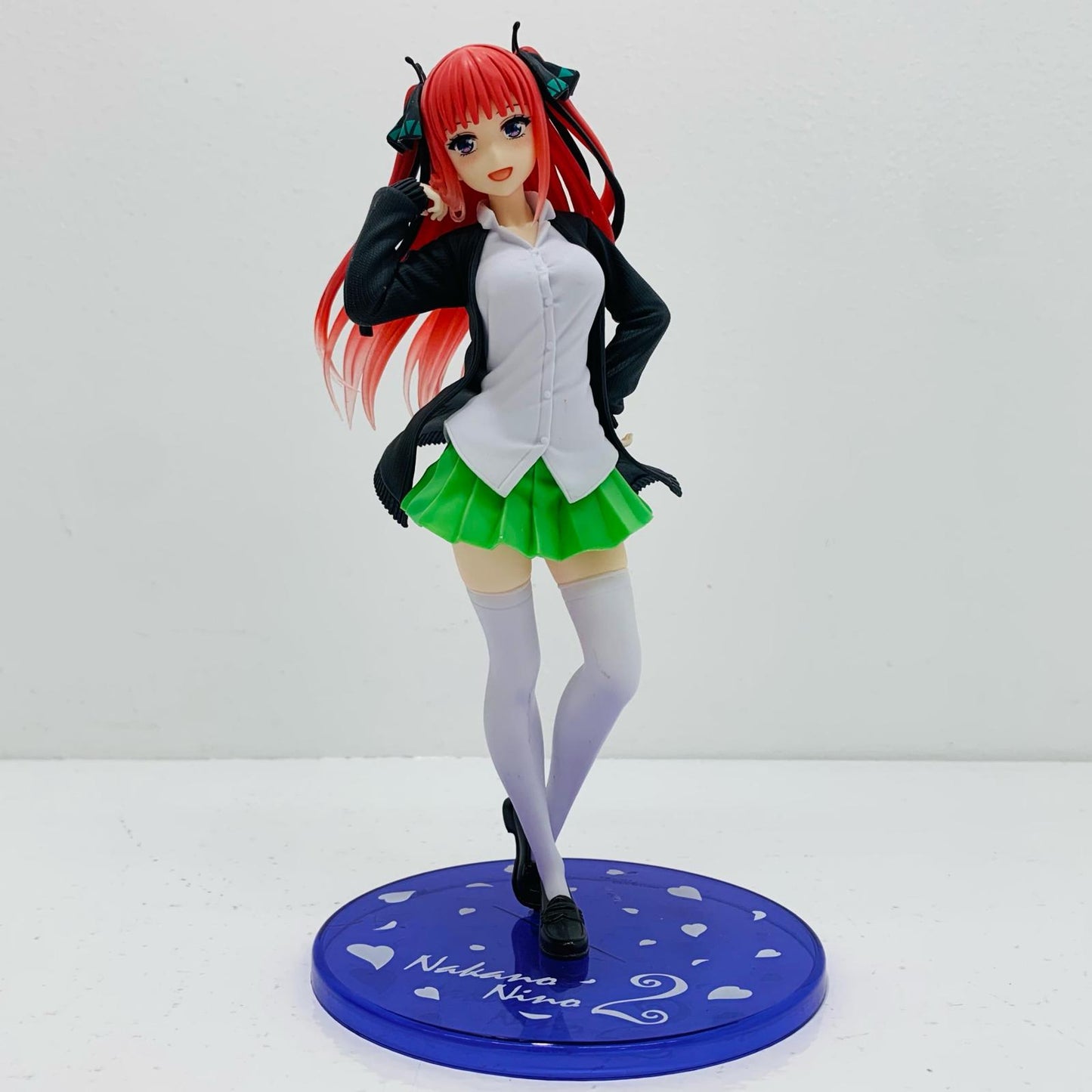 【中古】 中野二乃「五等分の花嫁∬」Corefulフィギュア中野二乃～制服ver.～【フィギュア】