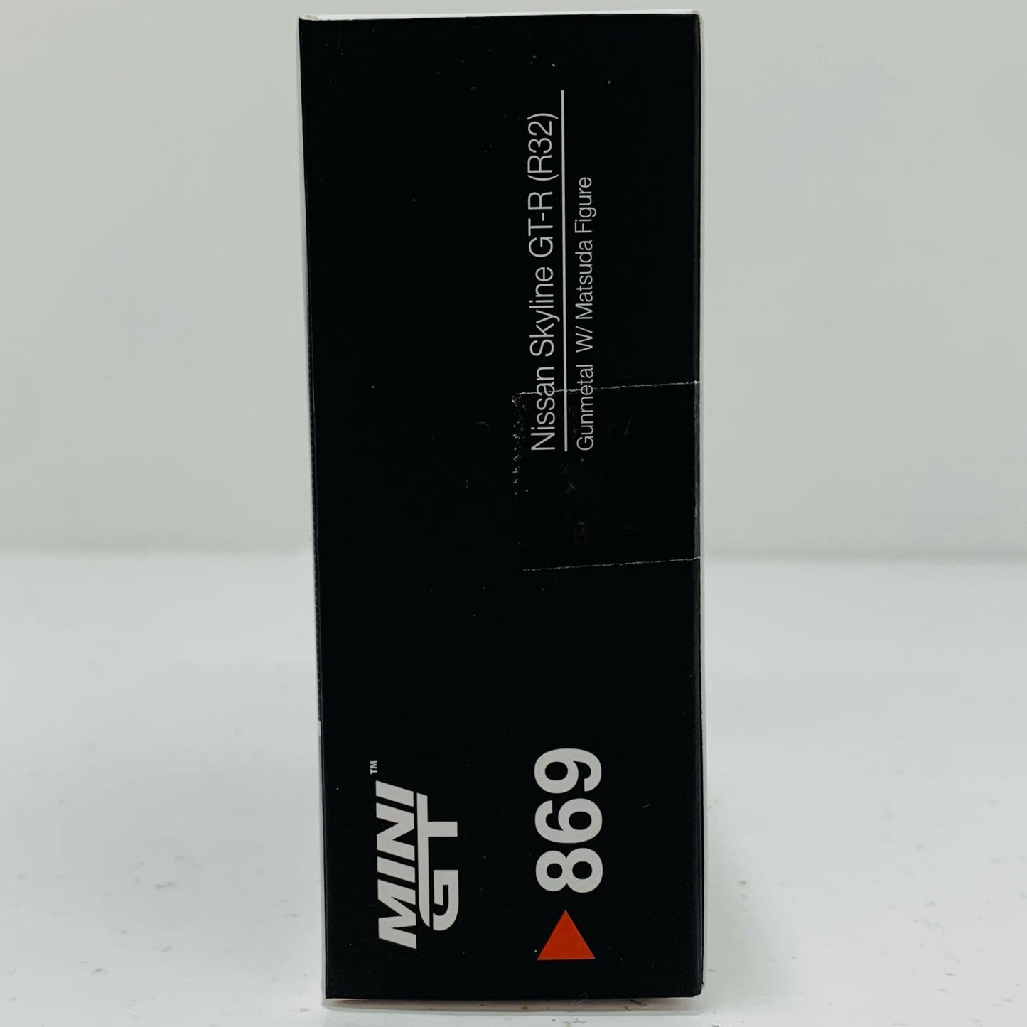 【中古】 1/64 Nissan スカイライン GT-R R32 ニスモガンメタル 松田次生コレクション w/ 松田次生氏フィギュア(右ハンドル)