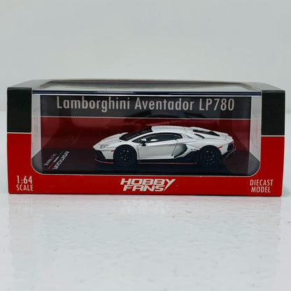 【中古】 Lamborghini Aventador LP780 1/64 HF ミニカー