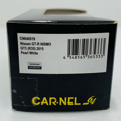【中古】 Nissan GT-R NISMO GT3 R35 2015 (パールホワイト) 1/64
