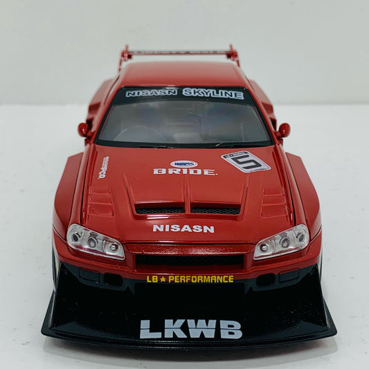 【中古】 Nissan Skyline LB-ER34 Super Silhouette 1/24 Jinlifang
