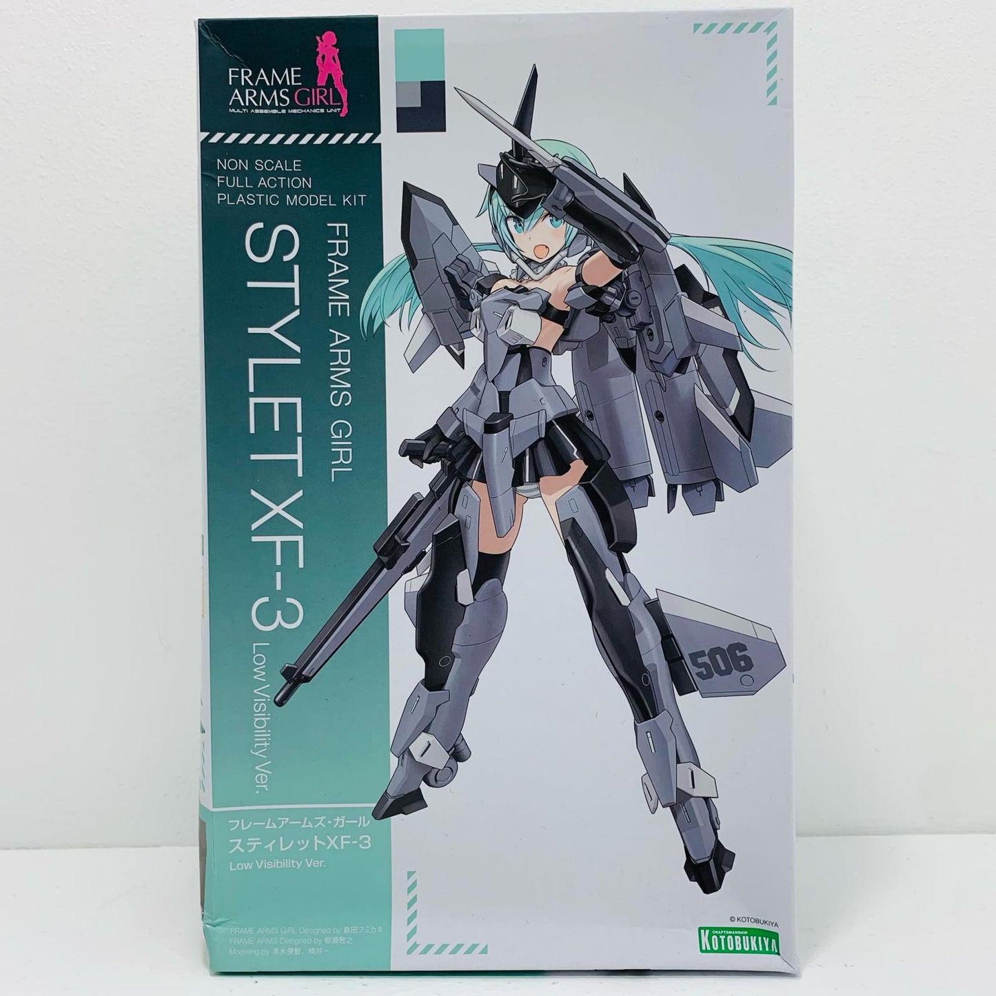 [Used] Stiletto XF-3 Low Visibility Ver. "Frame Arms Girl" [FG083]
