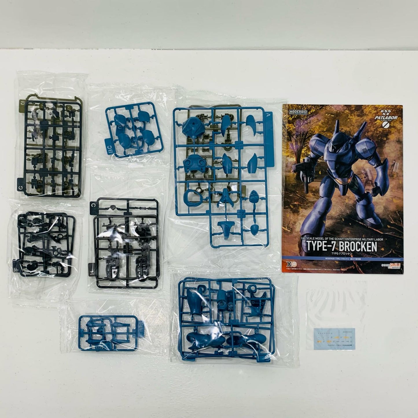【中古】 1/60MODEROIDTYPE-7ブロッケン「機動警察パトレイバー」