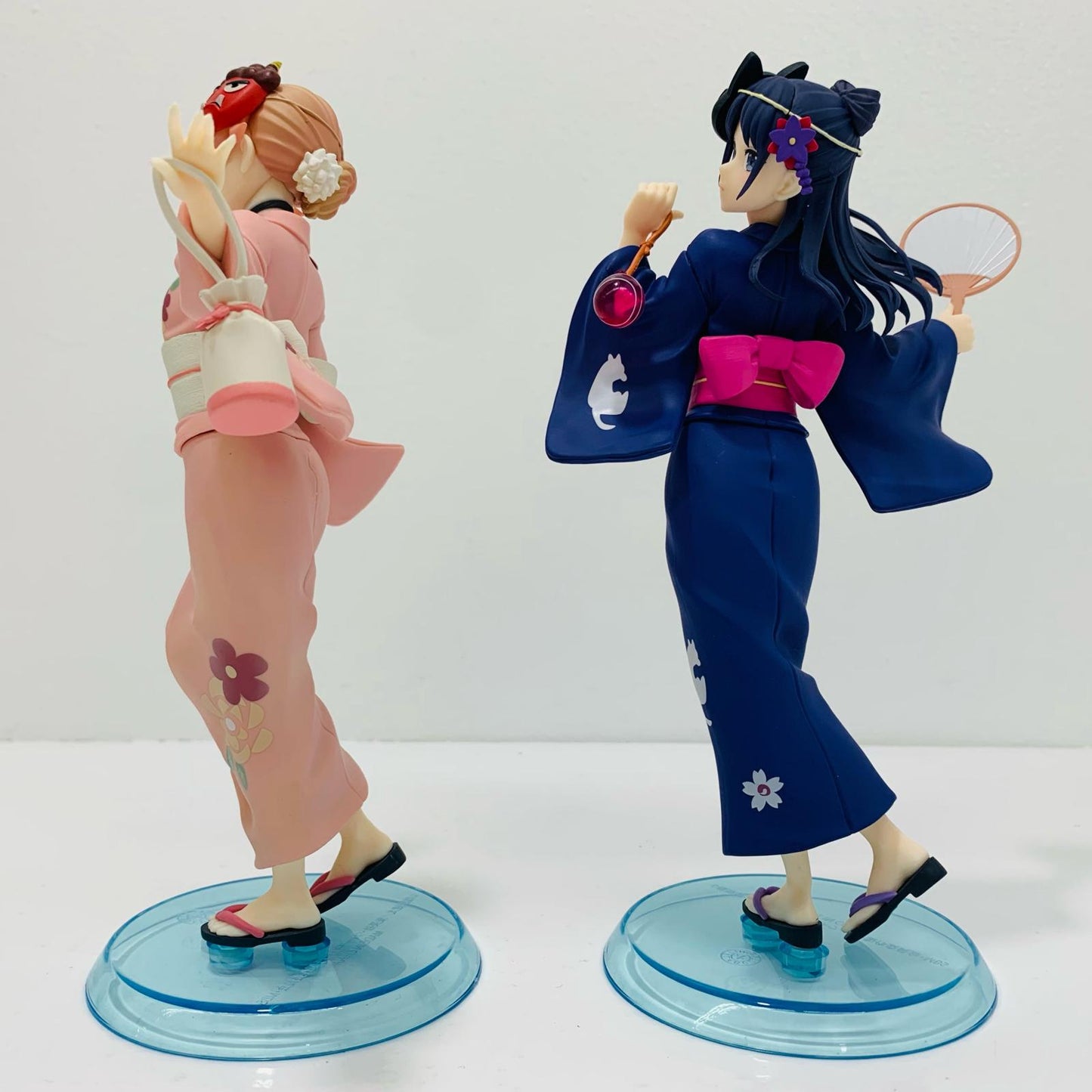 【中古】 若月ニコ&宮尾音夢-浴衣フィギュア「ウィッチウォッチ」２体セット【フィギュア】