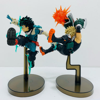 【中古】 全2種セット「僕のヒーローアカデミア」フィギュア緑谷出久・爆豪勝己～1社限定～GIGO限定【フィギュア】