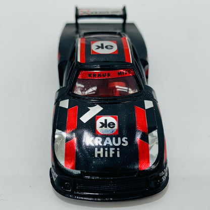 Used 1/63 Porsche 935-78 Turbo KRAUS Hifi #1 (Black x Silver x Red / Blue box / Made in Japan) "Tomica Foreign Car Series F10"