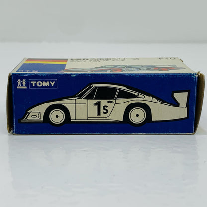 Used 1/63 Porsche 935-78 Turbo KRAUS Hifi #1 (Black x Silver x Red / Blue box / Made in Japan) "Tomica Foreign Car Series F10"