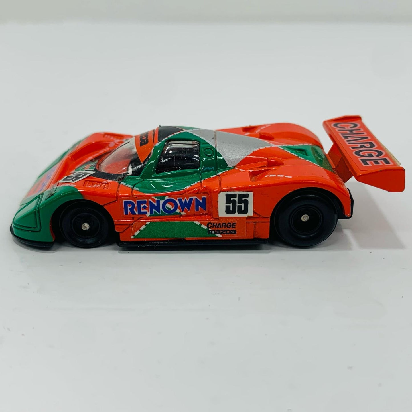[Used] 1/64 Mazda 787B #55 (Orange x Green/Red Box/Made in Japan) "Tomica No. 34"