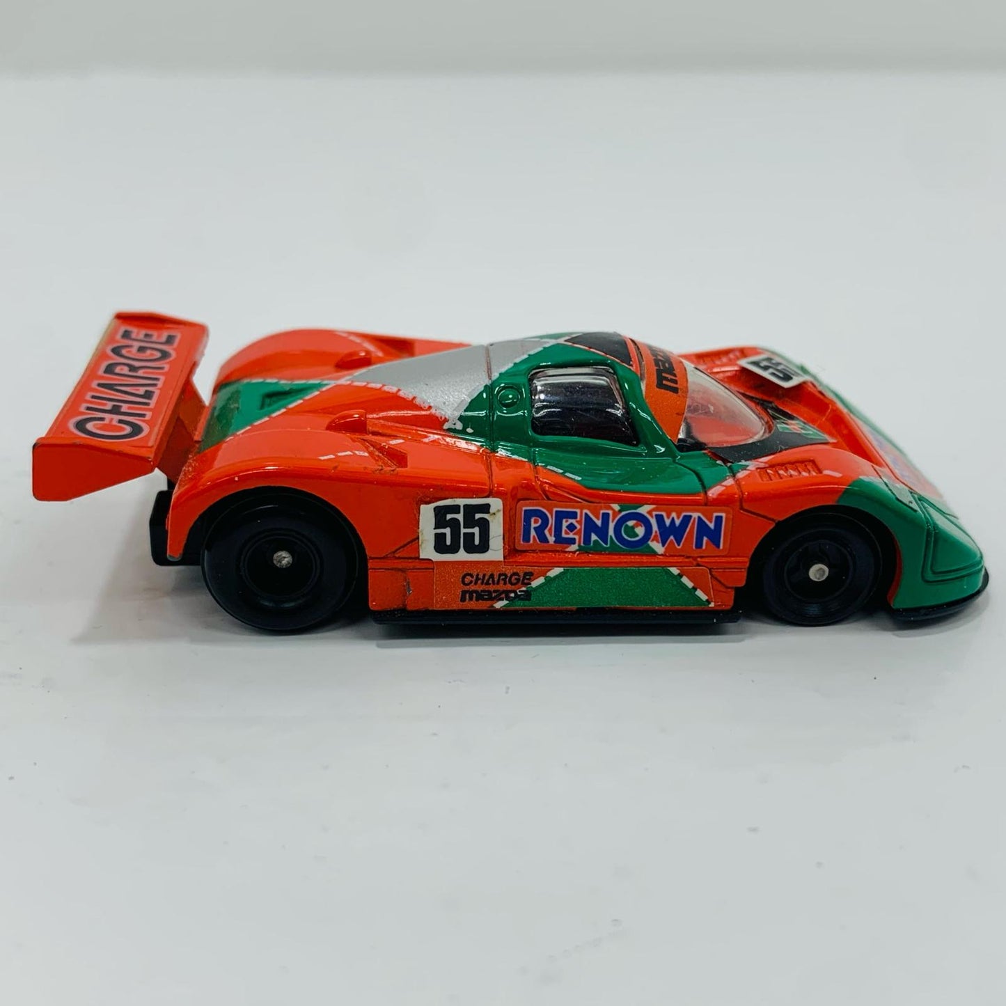 [Used] 1/64 Mazda 787B #55 (Orange x Green/Red Box/Made in Japan) "Tomica No. 34"