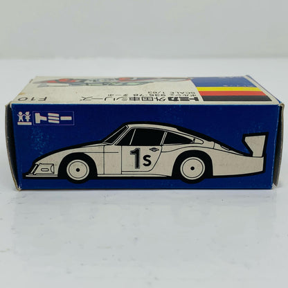 Used] 1/63 Porsche 935 -78 Turbo #18 (White/Blue Box/Made in Japan) "Tomica Foreign Car Series F10"