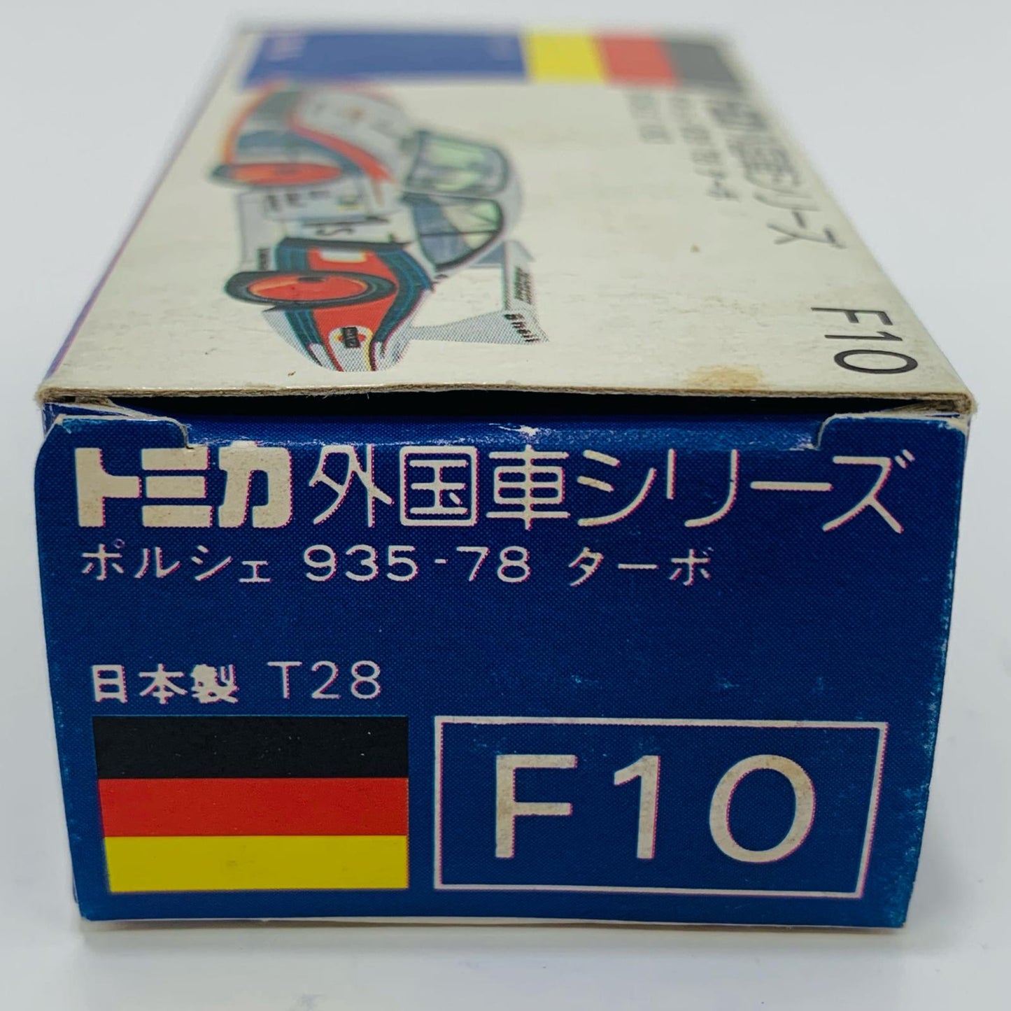 Used] 1/63 Porsche 935 -78 Turbo #18 (White/Blue Box/Made in Japan) "Tomica Foreign Car Series F10"