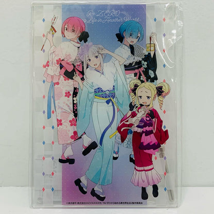 【Used】 Group Acrylic Board "Re:ZERO -Starting Life in Another World- Re:ZERO -Starting Ramen Life-"