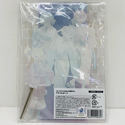 【Used】 Group Acrylic Board "Re:ZERO -Starting Life in Another World- Re:ZERO -Starting Ramen Life-"