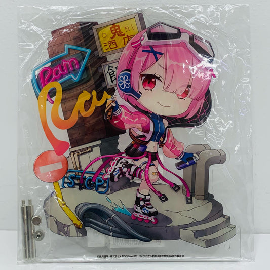 【中古】 ラム BIGアクリルスタンド -Neon City Ver.- 「Re：ゼロから始める異世界生活」