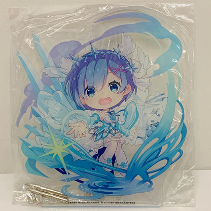 Used] Rem BIG Acrylic Stand -Crystal Dress Ver.- "Re:ZERO -Starting Life in Another World-"