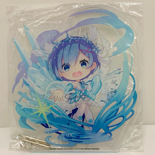 【中古】 レム BIGアクリルスタンド -Crystal Dress Ver.- 「Re：ゼロから始める異世界生活」