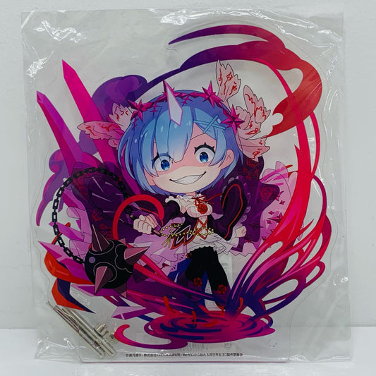 【中古】 鬼レム BIGアクリルスタンド -Crystal Dress Ver.-「Re：ゼロから始める異世界生活」