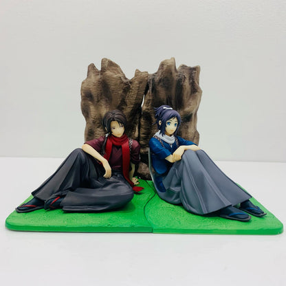 【中古】 A賞/加州清光＆B賞/大和守安定 フィギュア「刀剣乱舞-花丸-くじ」２体セット【フィギュア】