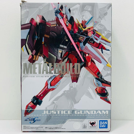 【中古】 METALBUILDジャスティスガンダム「機動戦士ガンダムSEED」【フィギュア】