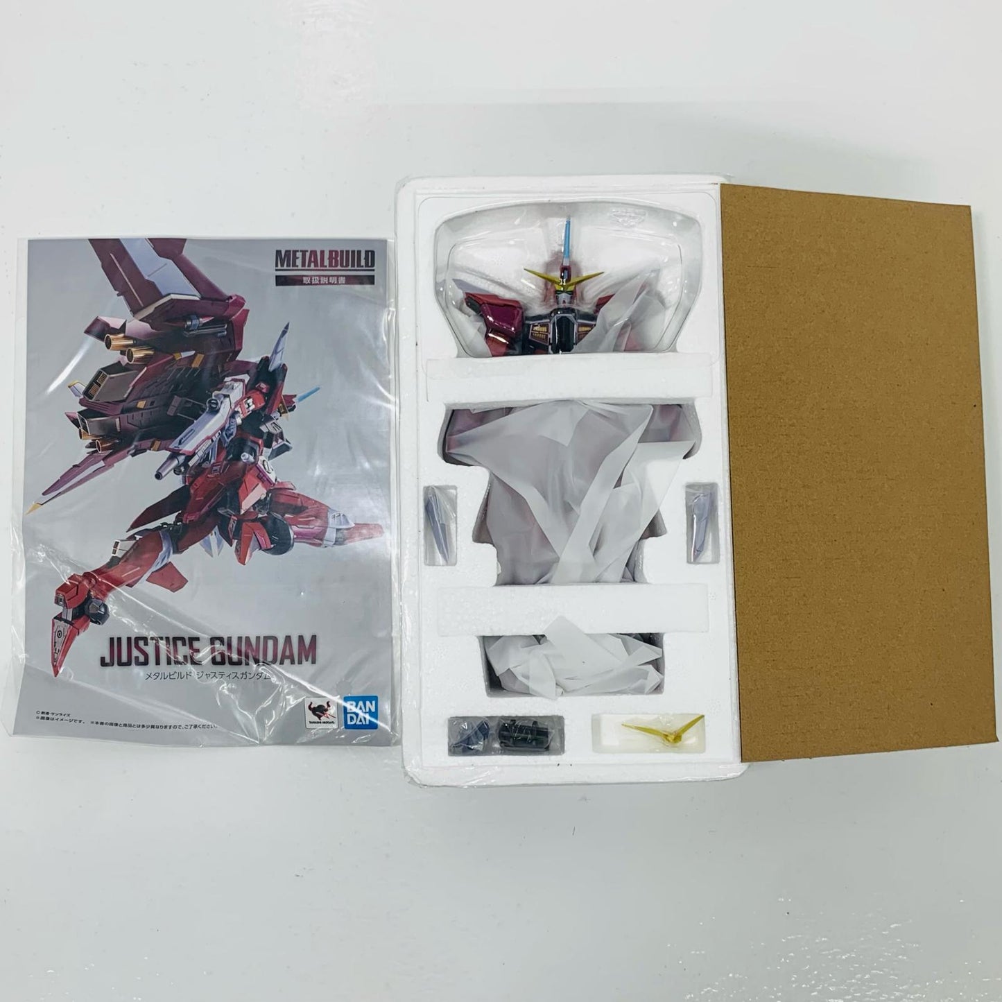 【中古】 METALBUILDジャスティスガンダム「機動戦士ガンダムSEED」【フィギュア】