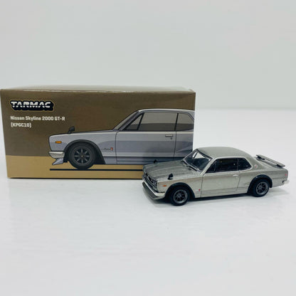 【中古】 1/64 Nissan Skyline 2000 GT-R KPGC10(シルバー)