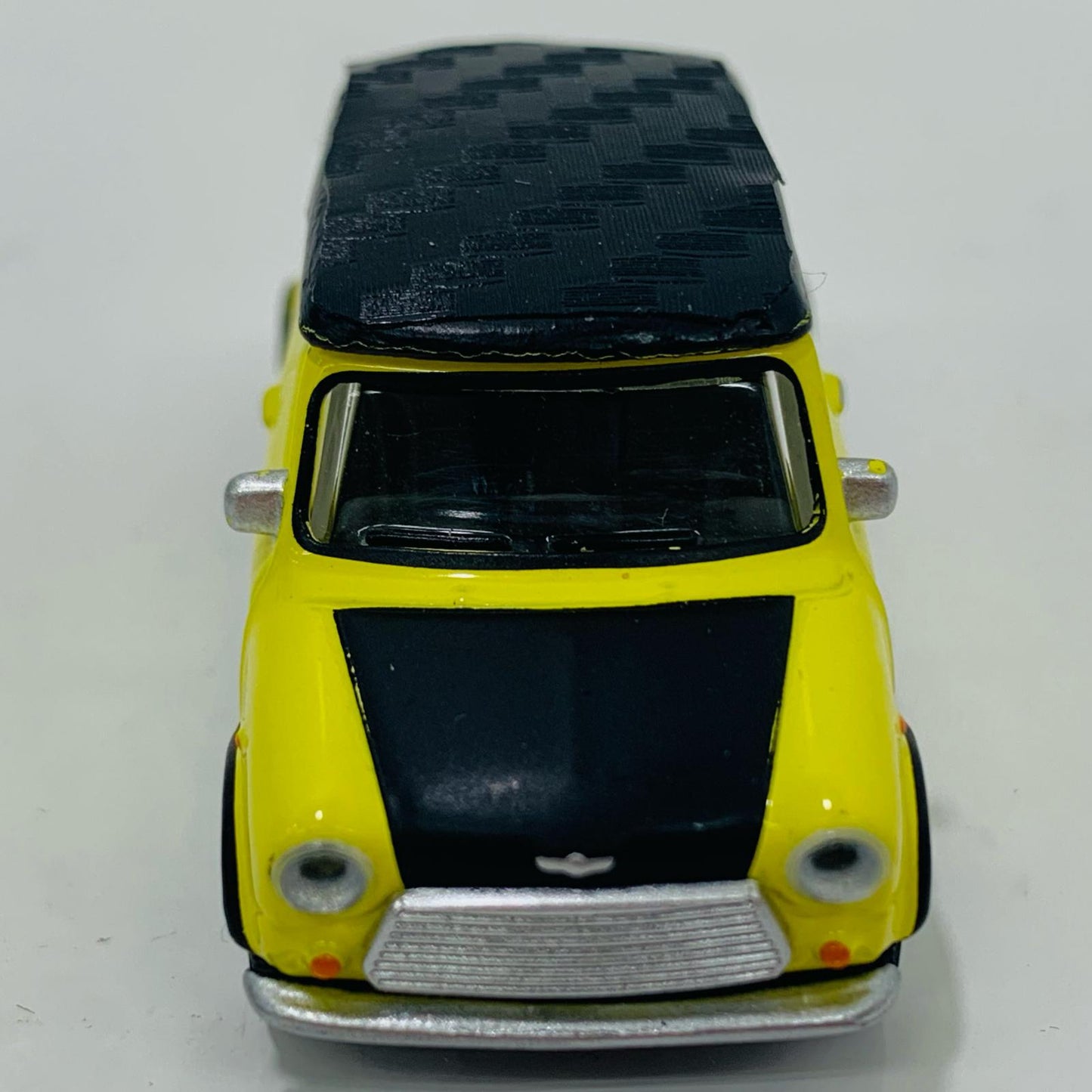 【中古】 1/64 ペーパーボックス ミニクーパー(イエロー×ブラック)