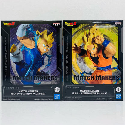 [Used] Super Saiyan 2 Son Goku vs. Majin Vegeta MATCHMAKERS "Dragon Ball Z" [Figure]
