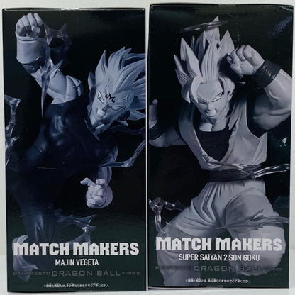[Used] Super Saiyan 2 Son Goku vs. Majin Vegeta MATCHMAKERS "Dragon Ball Z" [Figure]