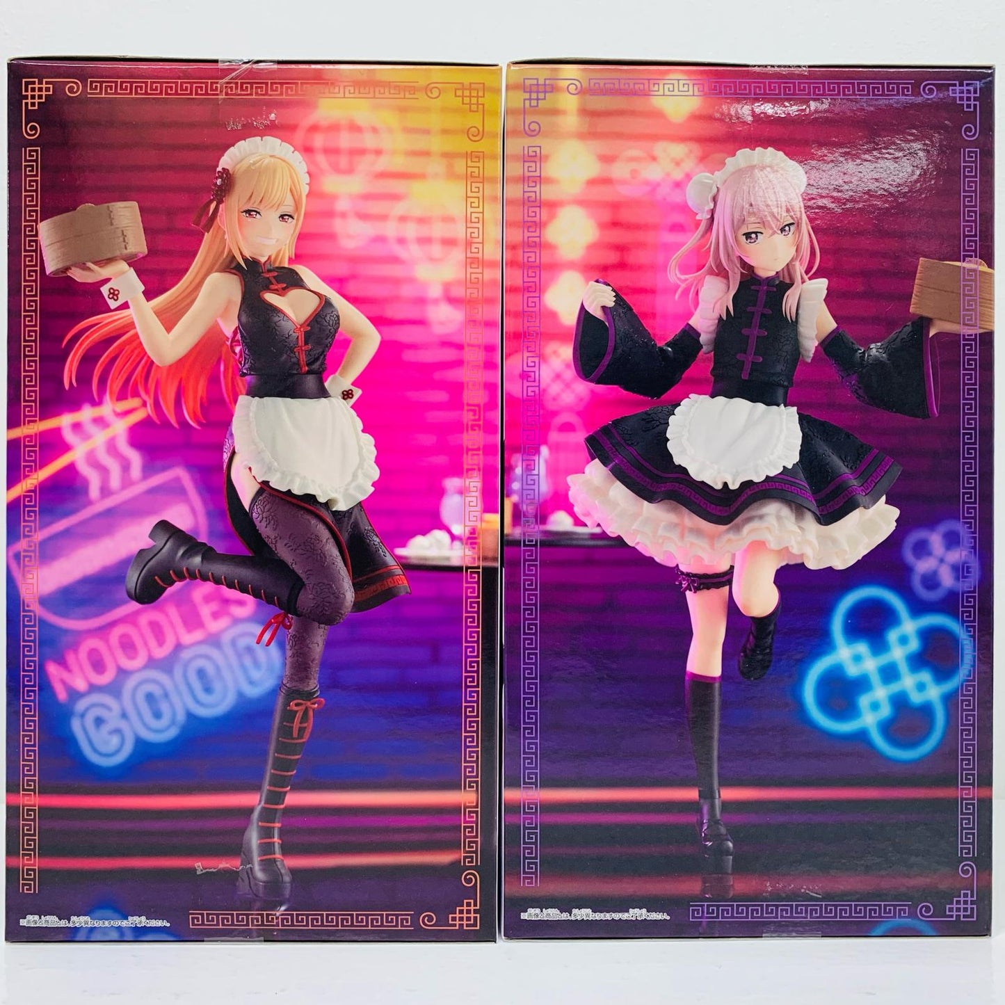 [Used] Marin Kitagawa & Sajuna Inui China Maid ver.-Detailed Elegance-ESPRESTO "My Dress-Up Darling" [Figure]