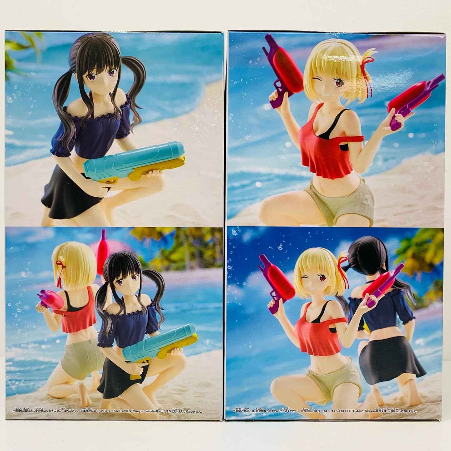 [Used] Chisato Nishikigi & Takina Inoue -AquaTwinkle- ESPRESTO "Lycoris Recoil" [Figure]